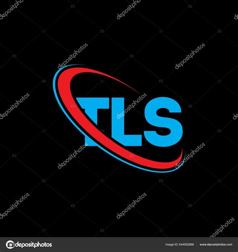 Logo Tls Carta Tls Dise O Del Logotipo Letra Tls Logotipo Stock Vector