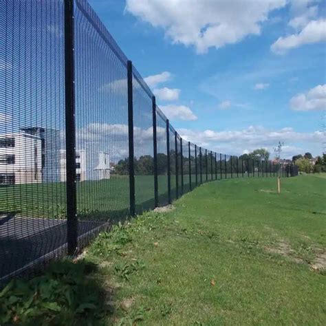 High Security Powder Coated 358 Anti Climb Security Fence For Airport