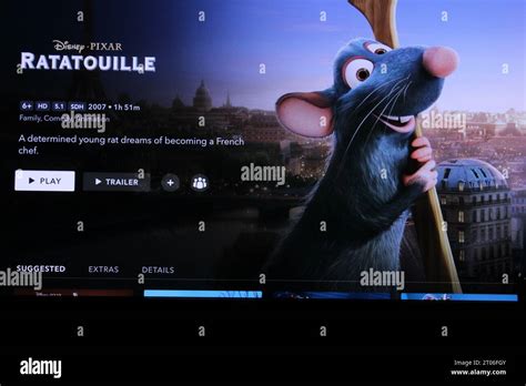 Ratatouille On Disney Plus Stock Photo Alamy