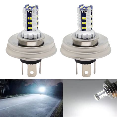 Faro Delantero Para Motocicleta L Mpara LED De Haz Alto Bajo Para