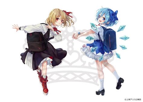 『東方project』ルーミアandチルノ描き下ろし！ イラストレーター・ピスケさんインタビュー 東方project 東方プロジェクト