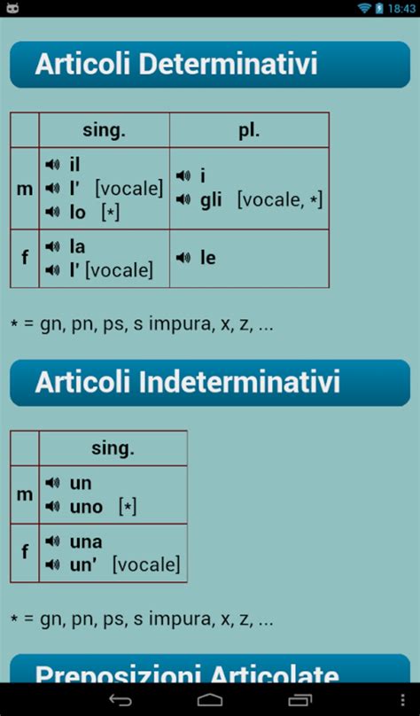 Android I In Italian Verbs Apk Ndir