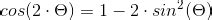 Double Angle Formula Calculator | Identities