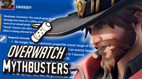 We Tested Cassidys New Hinder Grenade In Overwatch 2 Mythbusters