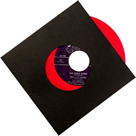Fundas De Vinilo Para Discos De 45 Rpm 7 Pulgadas Protección Sin ácidos