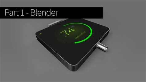 Part 1 - iPhone Breathalyzer - Blender - YouTube