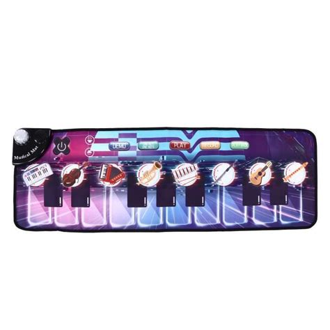 Clavier Piano Tapis Musical Clavier Plancher Piano Playmat Cadeau