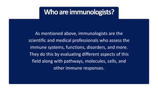 How to Become an Immunologist Career Details Explained by Dr. Kanury ...