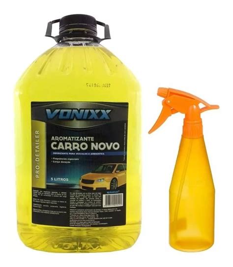 Aromatizante Cheirinho Carro Novo 5l Vonixx Borrifador R 55 00