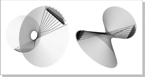 An example of 9 polygons with no transversal line but each 8 of them do ...