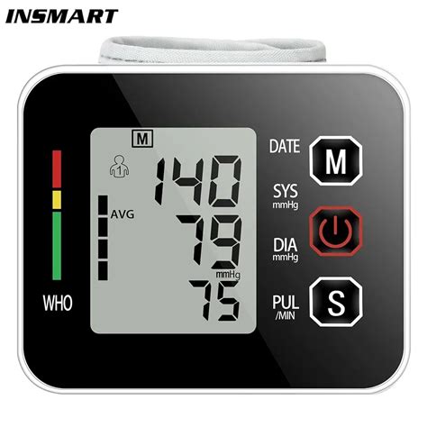 Novo Led Pulso Monitor De Press O Arterial Esfigmoman Metro Digital