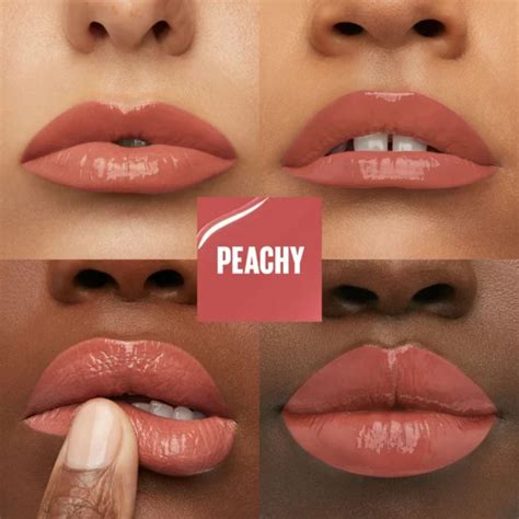 Labial Líquido Maybelline Vinyl Ink Peachy Aruma