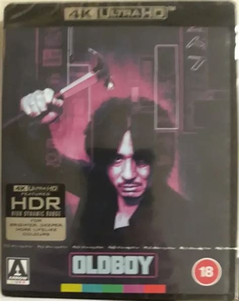 OLDBOY NUEVAS PELÍCULAS con Flechas UHD 4K Libre de Región Ultra HD Blu