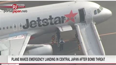 Nagsagawa Ng Isang Emergency Landing Ang Eroplano Sa Central Airport Ng Japan Matapos Ang