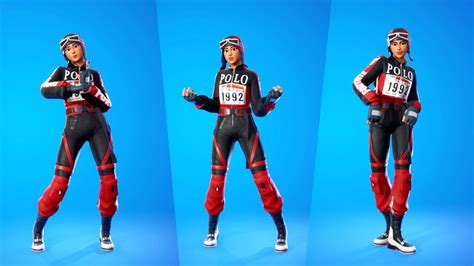 Polo Prodigy Skin Showcase With Emotes And Dances Fortnite Battle Royale Youtube