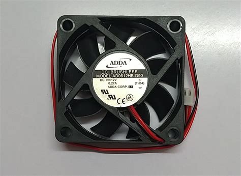 Black Ad Hb D Adda Dc Brushless Cooling Fan V At Rs Piece