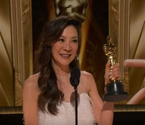 Michelle Yeoh Makes Oscar History As The First Asian Woman To Win Best Actress