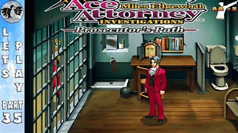 Let S Play Ace Attorney Investigations 2 Part 35 DS Prison Blind