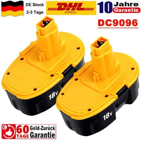 Batterie V Ah Ni Mh Per Dewalt Dc De De Dc