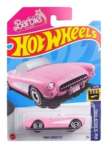 Auto Hot Wheels Corvette Barbie Screen Time Cuotas Sin Inter S