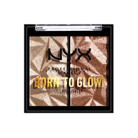 Nyx Professional Makeup Born To Glow Highlighter Duo Platinum Status