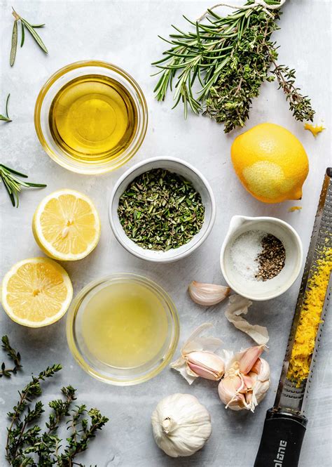 Super Simple Lemon Herb Marinade