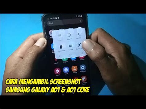Cara Screenshot Samsung A A Core Youtube