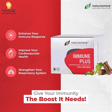 Tablet Naturamore Immune Plus Capsule Standard Non Prescription At Rs