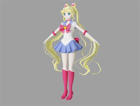 Sailor Moon 3d Model Turbosquid 1471908