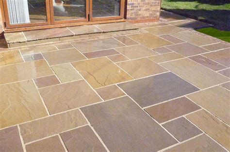 Gorgeous Delamere Indian Stone Patio Paving Stone Patio Sandstone