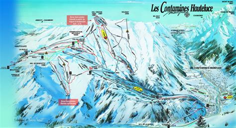 Domaine Skiable Ski Resort Les Contamines Montjoie