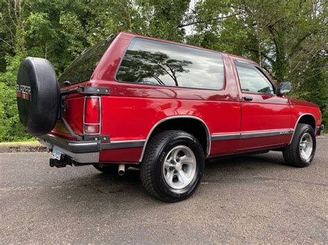 Chevrolet S Blazer Rare Wheel Drive Dr Very Low Original