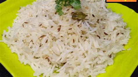 jeera rice recipe in hindi जर रइस कस बनय how to make perfect