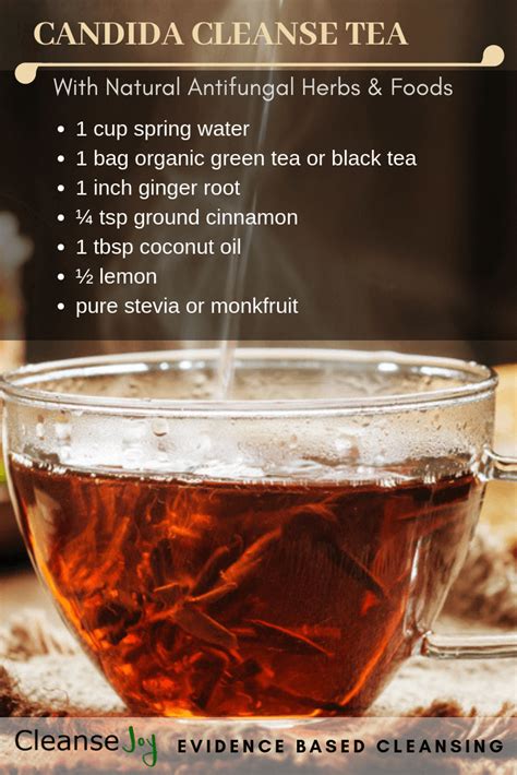 Candida Tea Recipe Natural Antifungal Energy For Candida Cleanse