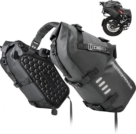 Rhinowalk Motorrad Satteltasche L L Wasserdicht Motor