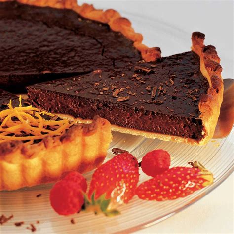 Recette Tarte Au Chocolat Cuisine Madame Figaro