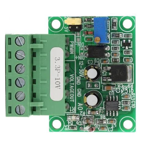 EJ life Convertisseur de PWM 3 3V à Tension 0 10V Module Digital