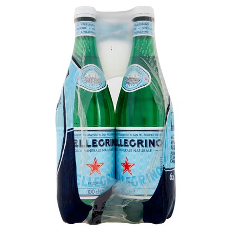 San Pellegrino Aqua Frizzante Naturalnie Gazowana PET 6 X 1L