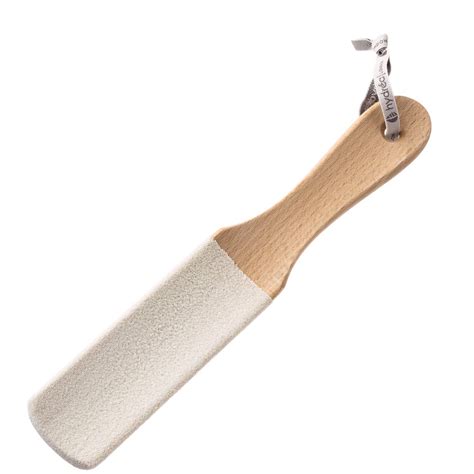 Hydrea Curved Wooden Foot File With Ceramic Micro Crystals