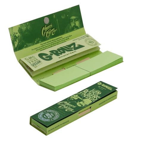 G Rollz Cheech Chong Organic Green Hemp Ks Papers Tips