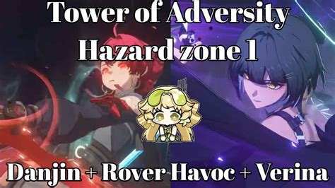 Danjin Rover Havoc Verina Tower Of Adversity Hazard Zone