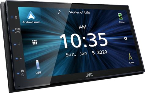 Jvc Android Auto Apple Carplay Built In Bluetooth In Dash