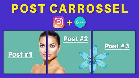 Como Fazer POST CARROSSEL No Canva Para Instagram Tutorial YouTube