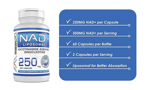 Amazon MAAC10 Actual NAD 500mg Supplement Experience Real