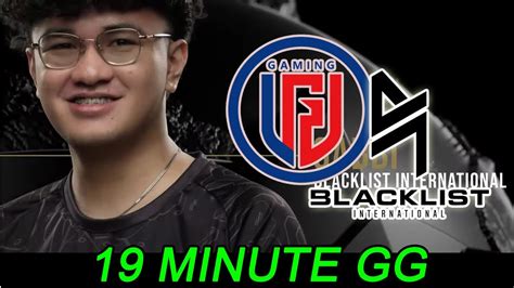 Blacklist Vs Lgd Minute Gg Riyadh Masters Play In Dota