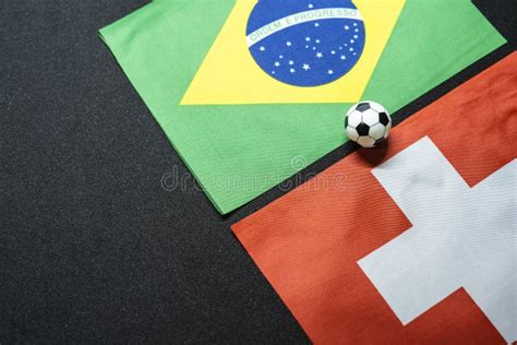 November Brazil Vs Switzerland Football Match With National