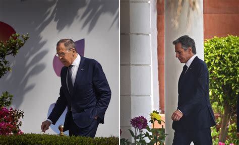 At G 20 Us Russian Foreign Ministers Meet For First Time Since