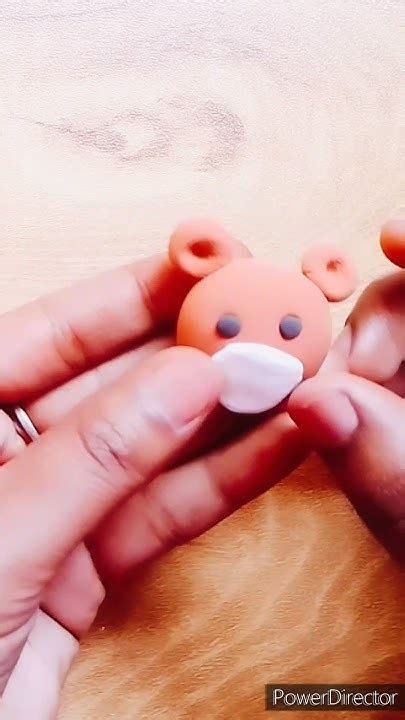 Diy Taddy Bear Using Clay 😭 Shorts Youtube