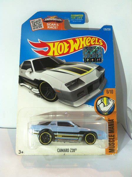 Jual Hot Wheels 2016 Muscle Mania Mini Collection 6 Camaro Z28 Fs By Mattel 2016 Di Lapak