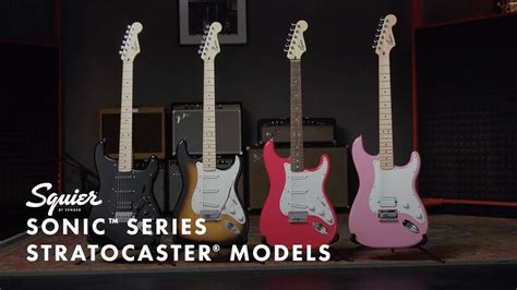 Exploring The Squier Sonic Series Stratocaster Models Fender Premier Guitar